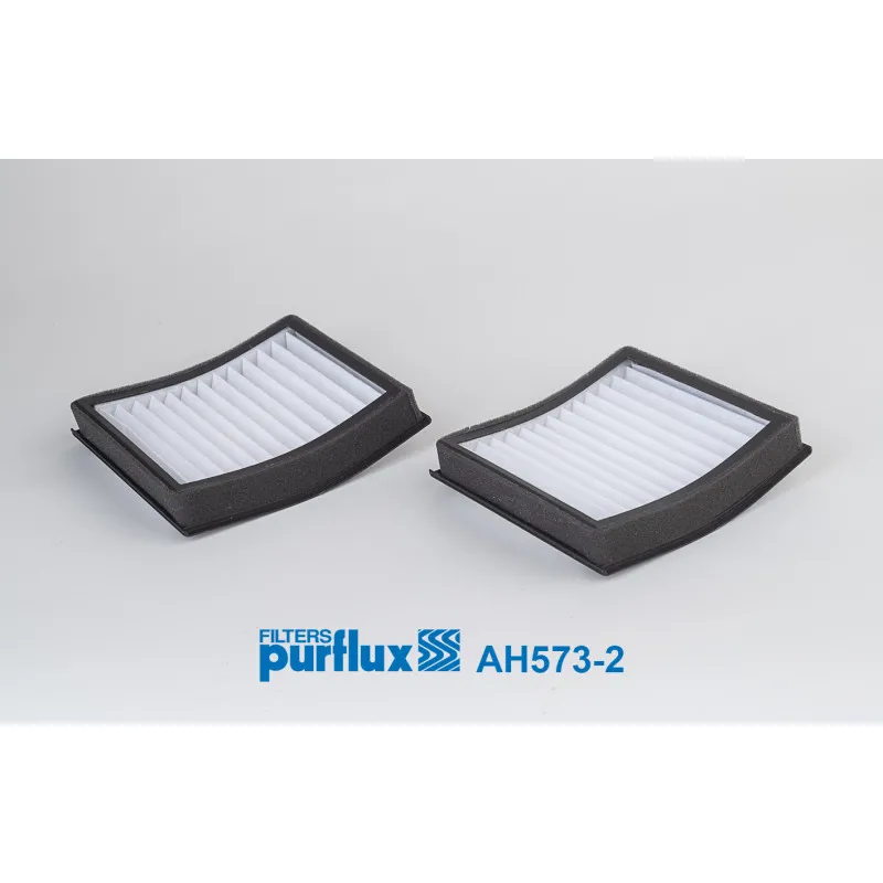 Filtre, air de l'habitacle PURFLUX AH573-2