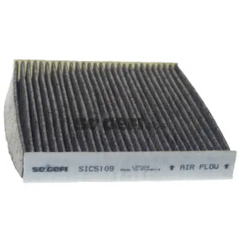 Filtre, air de l'habitacle PURFLUX AHC256