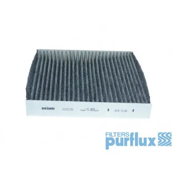Filtre, air de l'habitacle PURFLUX AHC371