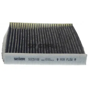 Filtre, air de l'habitacle PURFLUX AHC376