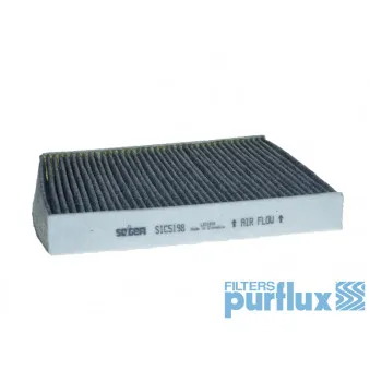 Filtre, air de l'habitacle PURFLUX AHC484