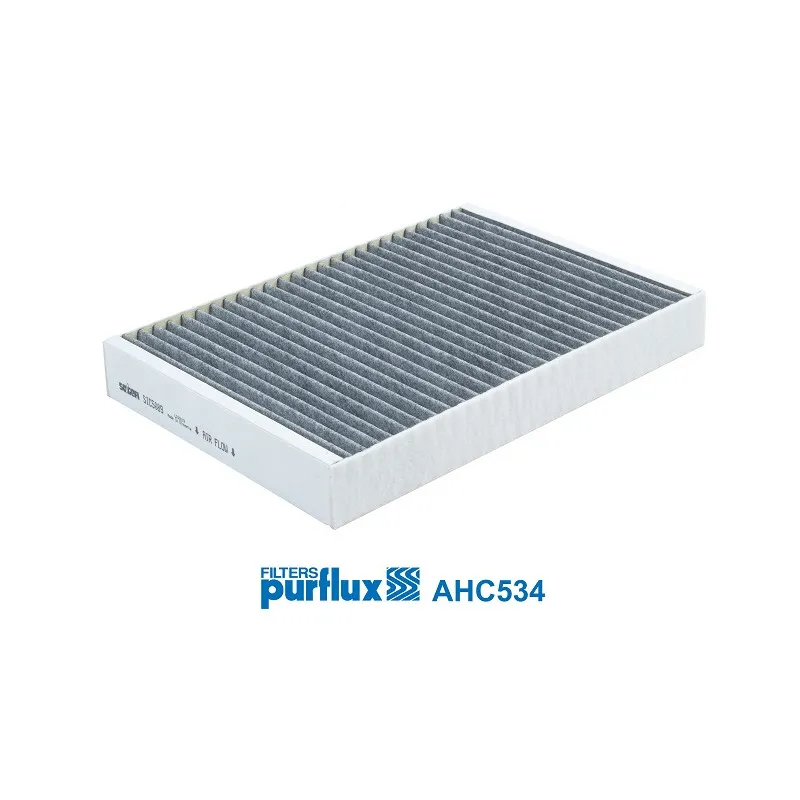 Filtre, air de l'habitacle PURFLUX AHC534