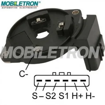 Appareil de commande, système d'allumage MOBILETRON IG-M021