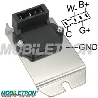 Appareil de commande, système d'allumage MOBILETRON IG-SK001