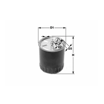 Filtre à carburant CLEAN FILTERS