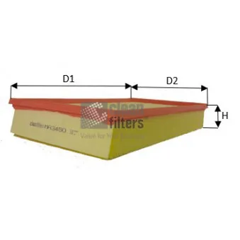 Filtre à air CLEAN FILTERS