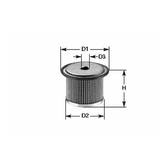Filtre à carburant CLEAN FILTERS