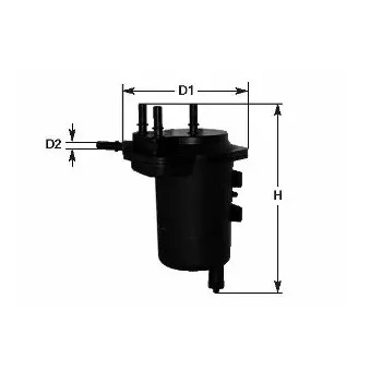 Filtre à carburant CLEAN FILTERS MGC1692