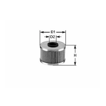Filtre à huile CLEAN FILTERS ML 044