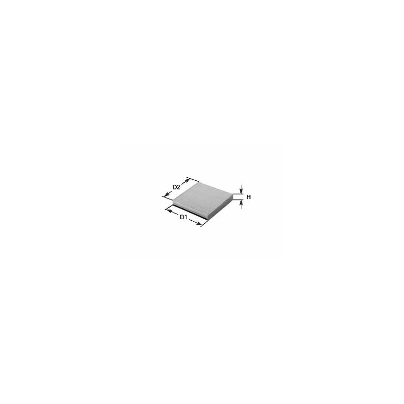 Filtre, air de l'habitacle CLEAN FILTERS NC2321