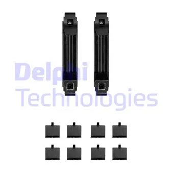 Kit d'accessoires, plaquette de frein à disque DELPHI LX0704