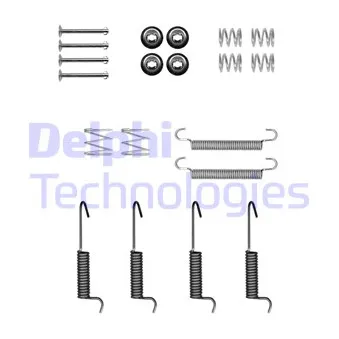 Kit d'accessoires, mâchoires de frein de stationnement DELPHI LY1424