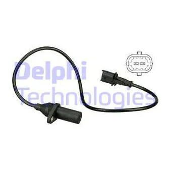 Capteur d'angle, vilebrequin DELPHI SS11263
