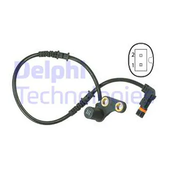 Capteur, vitesse de roue DELPHI SS20493