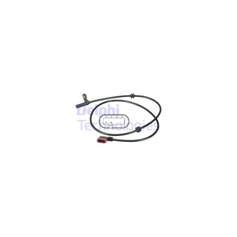 Capteur, vitesse de roue DELPHI SS20498
