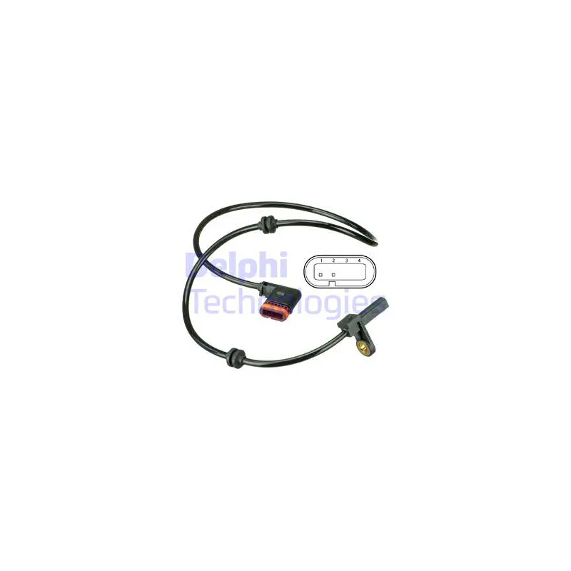 Capteur, vitesse de roue DELPHI SS20541