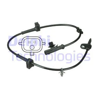Capteur, vitesse de roue DELPHI SS20592
