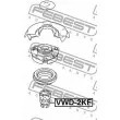 Butée élastique, suspension TEKNÖR AB-VW-015F - Visuel 2