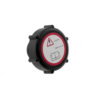 Bouchon, réservoir de liquide de refroidissement TEKNÖR CCK-FR-002