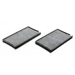 Filtre, air de l'habitacle TEKNÖR FCF-BM-012C - Visuel 1
