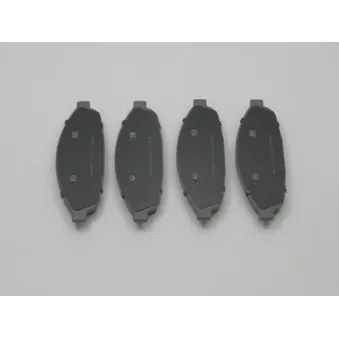 Jeu de 4 plaquettes de frein avant TEKNÖR HKP-CH-039