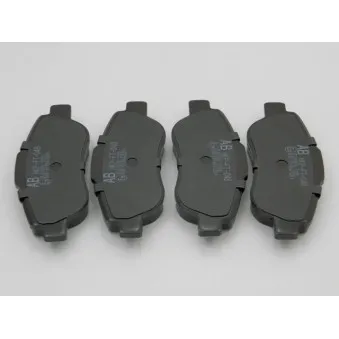 Jeu de 4 plaquettes de frein avant TEKNÖR HKP-FT-048