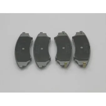 Jeu de 4 plaquettes de frein avant TEKNÖR HKP-MZ-064