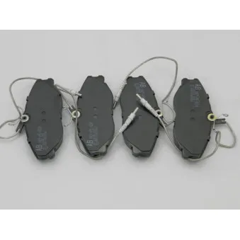 Jeu de 4 plaquettes de frein avant TEKNÖR HKP-PE-024