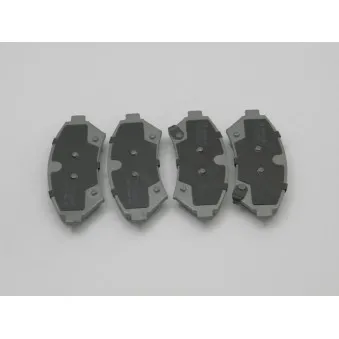 Jeu de 4 plaquettes de frein avant TEKNÖR HKP-PL-017