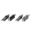 Jeu de 4 plaquettes de frein arrière TEKNÖR HKT-FR-013 - Visuel 2