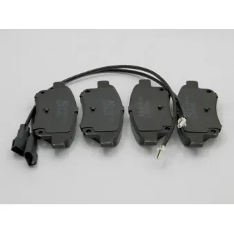 Jeu de 4 plaquettes de frein arrière TEKNÖR HKT-FR-016