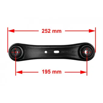 Stabilisateur, chassis TEKNÖR ZWT-FR-012