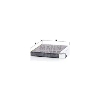 Filtre, air de l'habitacle MANN-FILTER CUK 22 032