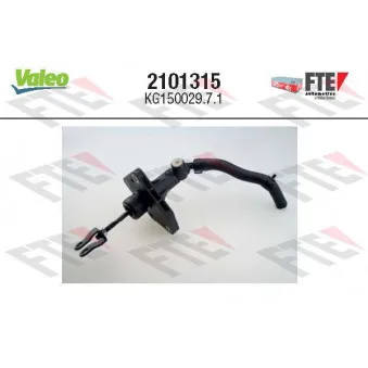 Cylindre émetteur, embrayage VALEO 2101315