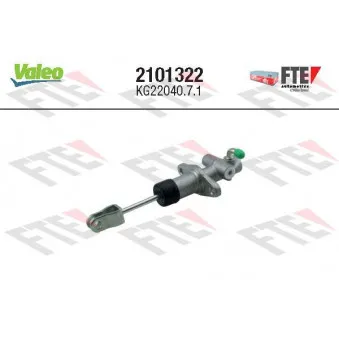 Cylindre émetteur, embrayage VALEO 2101322