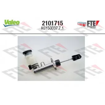 Cylindre émetteur, embrayage VALEO 2101715