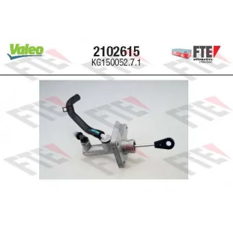 Cylindre émetteur, embrayage VALEO 2102615
