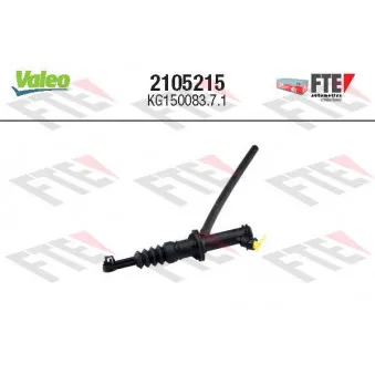 Cylindre émetteur, embrayage VALEO 2105215