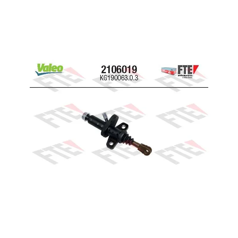 Cylindre émetteur, embrayage VALEO 2106019
