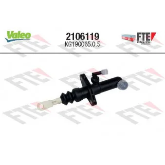 Cylindre émetteur, embrayage VALEO 2106119