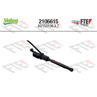 Cylindre émetteur, embrayage VALEO 2106615