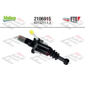 Cylindre émetteur, embrayage VALEO 2106915