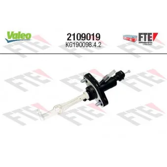 Cylindre émetteur, embrayage VALEO 2109019