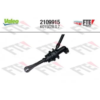 Cylindre émetteur, embrayage VALEO 2109915