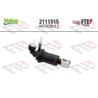 Cylindre émetteur, embrayage VALEO 2111515