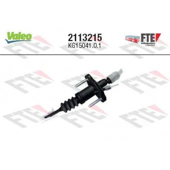 Cylindre émetteur, embrayage VALEO 2113215