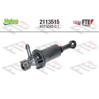 Cylindre émetteur, embrayage VALEO 2113515