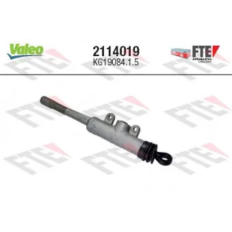 Cylindre émetteur, embrayage VALEO 2114019