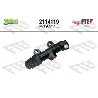 Cylindre émetteur, embrayage VALEO 2114119