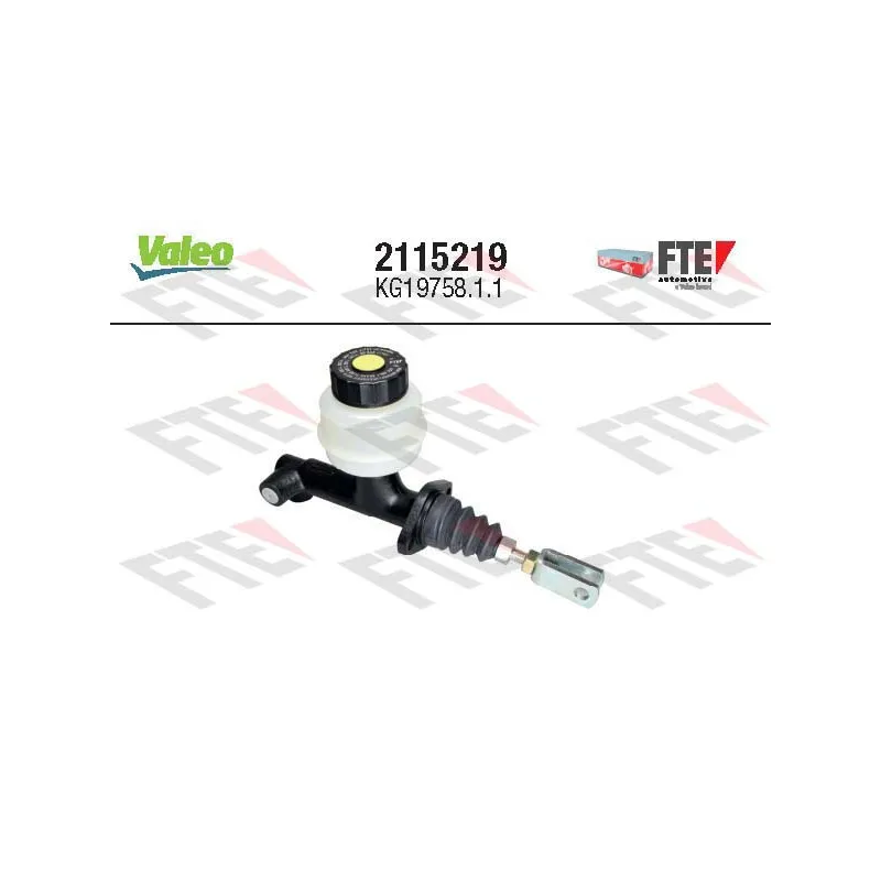 Cylindre émetteur, embrayage VALEO 2115219